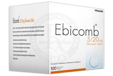 EBICOMB 5 MG / 20 MG 100 шипучие таблетки