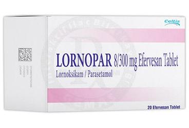 LORNOPAR 8/300 MG 20 шипучие таблетки