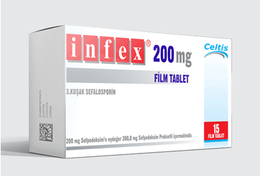 INFEX 200 MG 15 таблетки покрытые оболочкой