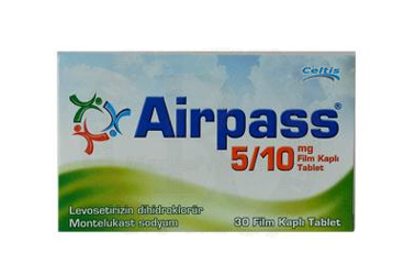 AIRPASS 5/10 MG 90 таблетки покрытые оболочкой
