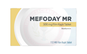 MEFODAY MR 500 MG 112 таблетки покрытые оболочкой