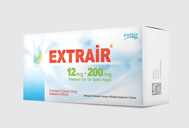 EXTRAIR 12 MCG+200 MCG порошок для ингаляций ICEREN капсулы (60+60 капсулы)