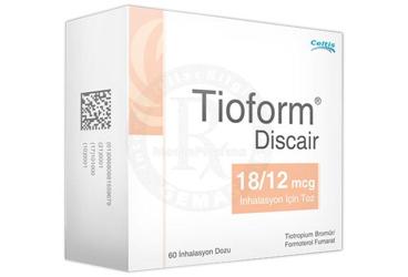 TIOFORM DISCAIR 18/12 MCG порошок для ингаляций 60 DOZ