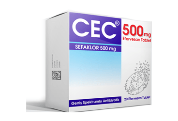 CEC 500 MG 20 шипучие таблетки