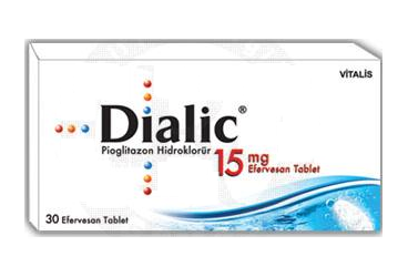 DIALIC 15 MG 30 шипучие таблетки