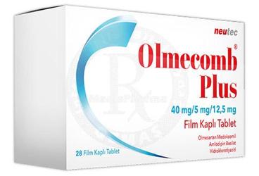 OLMECOMB Plus 40 MG /5 MG /12,5 MG таблетки покрытые оболочкой (28 таблетки)