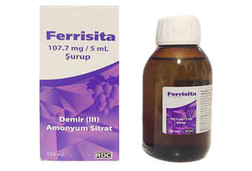 FERRISITA 107,7 MG/5 ML сироп