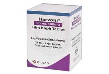 HARVONI 90 MG/400 MG 28 таблетки покрытые оболочкой