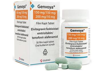 GENVOYA 150 MG/150 MG/200 MG/10 MG 30 таблетки покрытые оболочкой