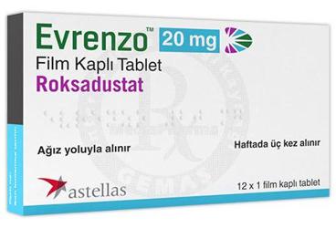 EVRENZO 20 MG таблетки покрытые оболочкой (12 ADET)