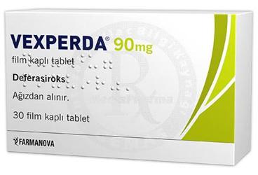 VEXPERDA 90 MG таблетки покрытые оболочкой (30 таблетки)