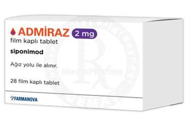 ADMIRAZ 2 MG таблетки покрытые оболочкой (28 таблетки)