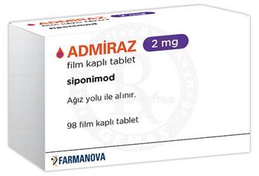 ADMIRAZ 2 MG таблетки покрытые оболочкой (98 таблетки)