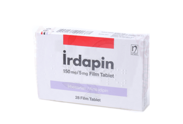 IRDAPIN 150 MG/5 MG 28 таблетки покрытые оболочкой