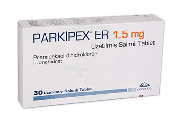 PARKIPEX ER 1,5 MG UZATILMIS SALIMLI 30 таблетки