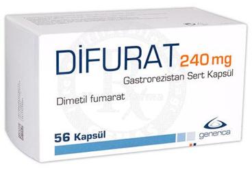 DIFURAT 240 MG GASTROREZISTAN твёрдые капсулы (56 капсулы)