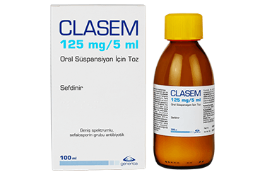 CLASEM 125 MG/5ML 100 ML суспензия для приёма внутрь ICIN порошок