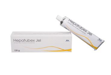 HEPATUBEX 50 IU /10 MG / 100 MG гель (100 G гель)