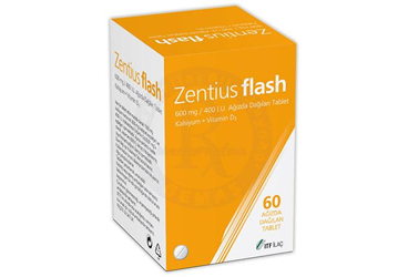 ZENTIUS FLASH 600 MG /400 I.U. таблетки диспергируемые во рту (60 таблетки)