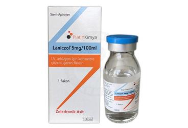 LANICZOL 5MG/100 ML внутривенная инфузия ICIN KONSANTRE COZELTI ICEREN 1 флакон