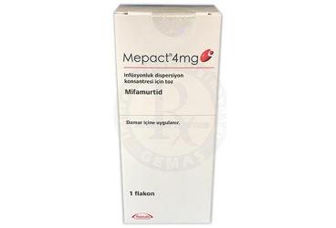 MEPACT 4 MG INFUZYONLUK DISPERSIYON KONSANTRESI ICIN порошок