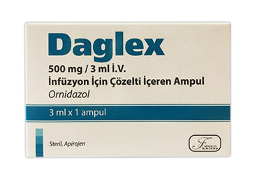 DAGLEX 500 MG/ 3 ML INF. COZ. ICEREN 1 ампулы