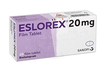 ESLOREX 20 MG 28 таблетки покрытые оболочкой