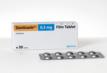ZENTICAVIR 0,5 MG 30 таблетки покрытые оболочкой