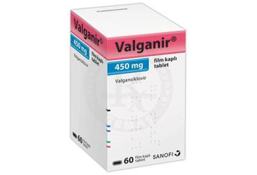 VALGANIR 450 MG 60 таблетки покрытые оболочкой