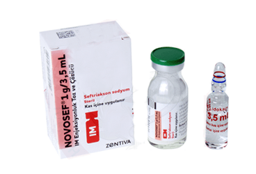 NOVOSEF 1000 MG IM 1 флакон