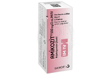 AMIKOZIT 500 MG IM/IV ENJ. ΓΓZ. Δ°ΓEREN ΡΠ»Π°ΠΊΠΎΠ½, 1 ΡΠ»Π°ΠΊΠΎΠ½