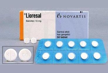 LIORESAL 10 MG 50 таблетки