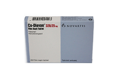 CO-DIOVAN 320/25 MG 28 таблетки покрытые оболочкой