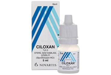 CILOXAN %0.3 STERIL глазные капли (5 ML)