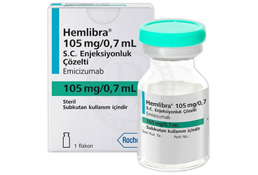 HEMLIBRA 105 MG/ 0,7 ML SC раствор для инъекций