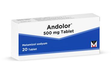 ANDOLOR 500 MG таблетки (20 таблетки)