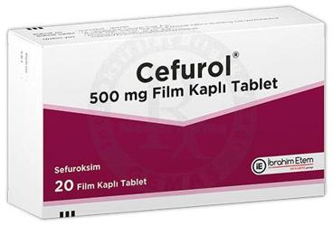 CEFUROL 500 MG таблетки покрытые оболочкой