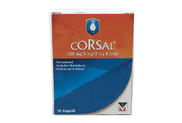 CORSAL 300 MG/5MG/2MG капсулы (30 капсулы)