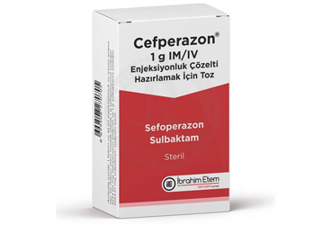 CEFPERAZON 1 GR / 1 GR IM/IV раствор для инъекций HAZIRLAMAK ICIN порошок