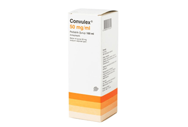 CONVULEX 50 MG/ML детский сироп