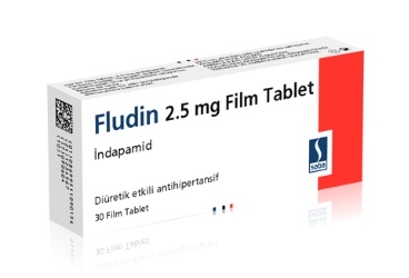 FLUDIN 2,5 MG 30 таблетки покрытые оболочкой