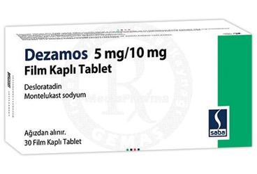 DEZAMOS 5 MG/10 MG таблетки покрытые оболочкой (30 таблетки)