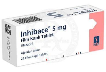 INHIBACE 5 MG 28 таблетки