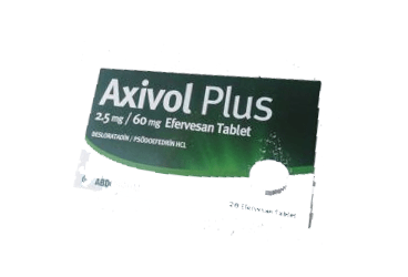 AXIVOL Plus 60/2,5 MG 20 шипучие таблетки