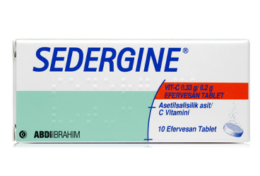 SEDERGINE VIT-C 0.33 G / 0.2 G шипучие таблетки (10 таблетки)