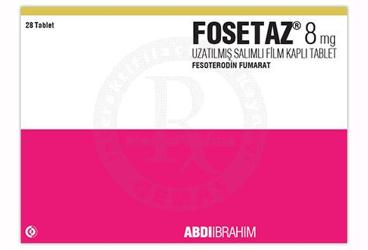 FOSETAZ 8 MG UZATILMIS SALIMLI таблетки покрытые оболочкой (28 таблетки)