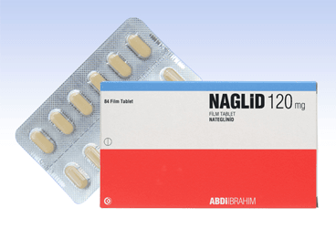 NAGLID 120 MG 84 таблетки