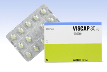 VISCAP 30 MG 28 таблетки покрытые оболочкой