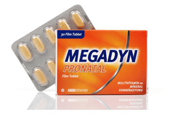 MEGADYN PRONATAL 30 таблетки покрытые оболочкой