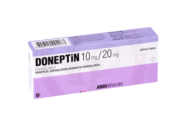 DONEPTIN 10 MG/20 MG 28 таблетки покрытые оболочкой